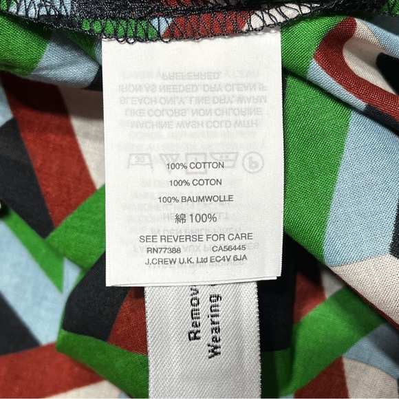 NWT J. Crew Ratti Diamond Off-The-Shoulder Top - Picture 8 of 9